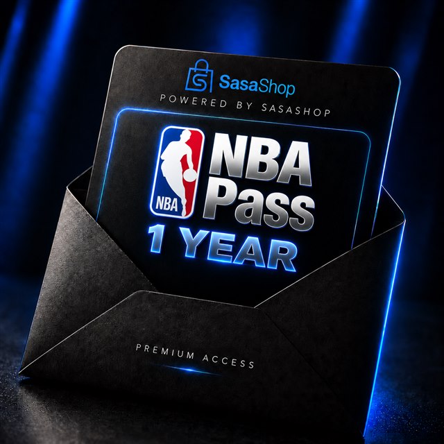 NBA Pass · 1 year — SasaShop card