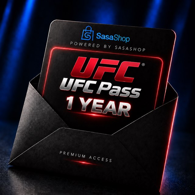 UFC Pass · 1 year — SasaShop card